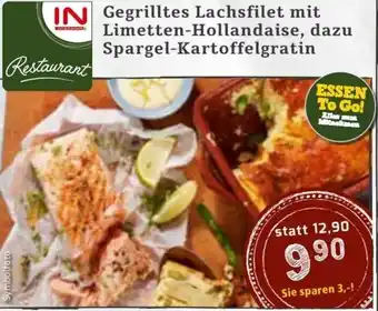 Interspar Gegrilltes Lachsfilet Mit Limetten Hollandaise Angebot
