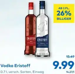 T&G Vodka Eristoff Angebot