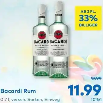 T&G Bacardi Rum Angebot