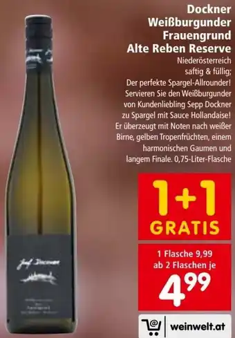 Interspar Dockner Weißburgunder Angebot
