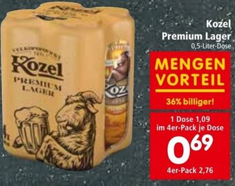 Interspar Kozel Premium Lager Angebot