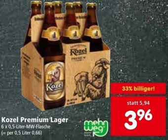 Interspar Kozel Premium Lager Angebot