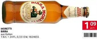 Transgourmet Moretti birra Angebot