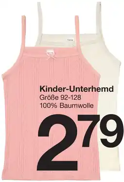 Zeeman Kinder-Unterhemd Angebot