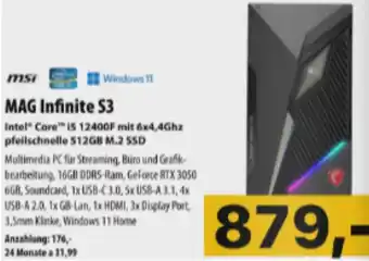 Cosmos Mag infinite s3 Angebot