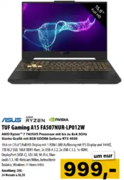 Cosmos TUF Gaming A15 FA507NUR-LP012W Angebot