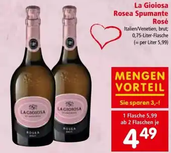 Interspar La Gioiosa Rosea Spumante Rosé Angebot