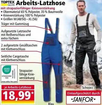 Norma Arbeits-Latzhose Angebot