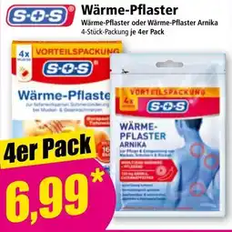 Norma Wärme-Pflaster Angebot