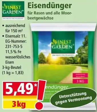 Norma Eisendünger Angebot