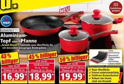 Norma Aluminium- Topf oder -Pfanne Angebot