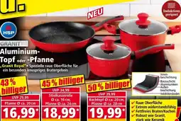 Norma Aluminium- Topf oder -Pfanne Angebot