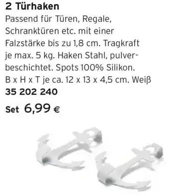 Tchibo Eduscho 2 Türhaken Angebot