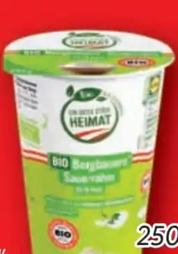 Lidl Ein Gutes Stück Heimat Bio Bergbauern Sauerrahm Angebot