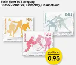 Post Serie Sport in Bewegung: Eisstockschießen, Eishockey, Eiskunstlauf Angebot