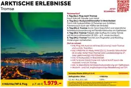 Penny Reisen Arktische erlebnisse tromsø Angebot