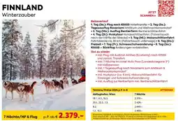 Penny Reisen FINNLAND Winterzauber Angebot