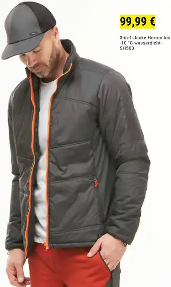 Decathlon 3-in-1-Jacke Herren bis Angebot