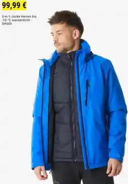 Decathlon 3-in-1-Jacke Herren bis Angebot