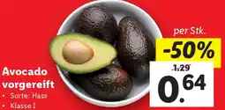 Lidl Avocado vorgereift Angebot