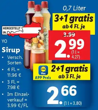 Lidl Sirup Angebot