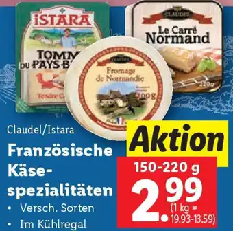 Lidl Französische Käse- spezialitäten Angebot