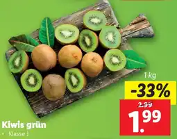 Lidl Kiwis grün Angebot