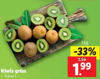 Lidl Kiwis grün Angebot