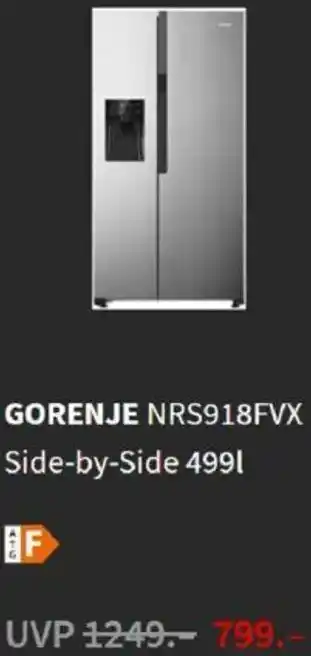 Media Markt Gorenje NRS918FVX Angebot