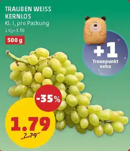 PENNY Trauben weiss kernlos Angebot