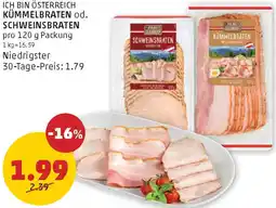 PENNY Kümmelbraten od. schweinsbraten Angebot