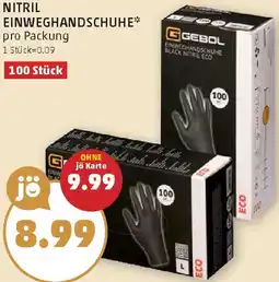 PENNY Nitril einweghandschuhe Angebot