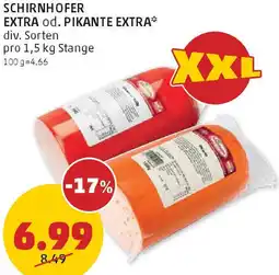 PENNY Schirnhofer extra od. pikante extra Angebot