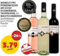PENNY Weingut pmc münzenrieder am schilf rosentänzer, tagträumer od. nachtschwärmer Angebot