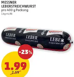 PENNY Messner leberstreichwurst Angebot