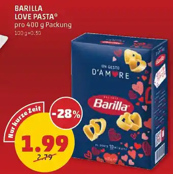 PENNY Barilla Love Pasta Angebot