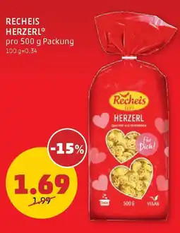 PENNY Recheis Herzerl Angebot