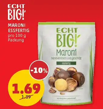 PENNY Maroni essfertig Angebot