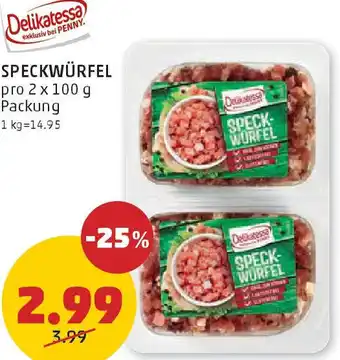 PENNY Speckwürfel Angebot