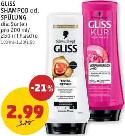 PENNY Shampoo od. spülung Angebot