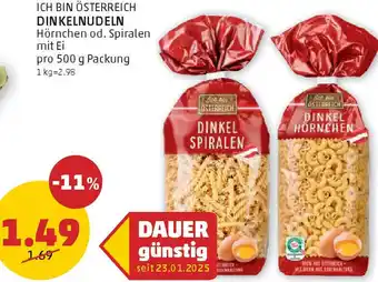 PENNY Dinkelnudeln Angebot