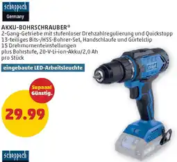 PENNY Akku-Bohrschrauber Angebot