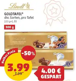 PENNY Goldtafel Angebot
