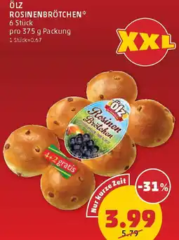 PENNY Ölz rosinenbrötchen Angebot