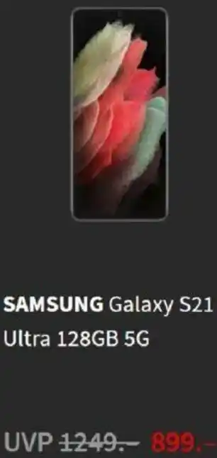 Media Markt Samsung Galaxy S21 Ultra 128gb 5G Angebot