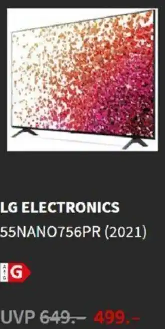 Media Markt LG Electronics 55NANO756PR (2021) Angebot