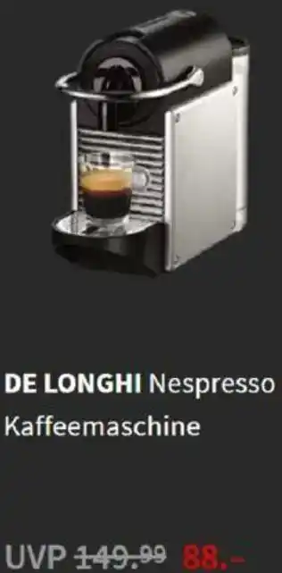 Media Markt De Longhi Nespresso Kaffeemaschine Angebot