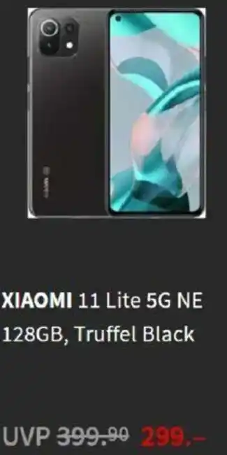 Media Markt Xiaomi 11 Lite 5G NE 128GB, Truffel Black Angebot