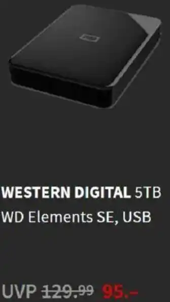 Media Markt Western Digital 5TB WD Elements SE, USB Angebot