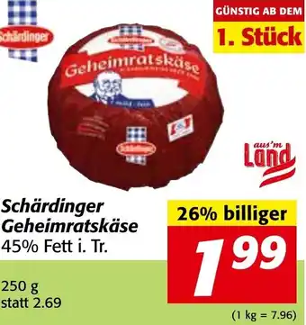 Strasser Markt Schärdinger Geheimratskäse 250g Angebot